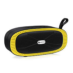 Yonis Enceinte Bluetooth Portable Stereo Surround Avec Microphone Support TF USB FM Enceinte Bluetooth Portable Stéréo Surround Avec Microphone Support Carte TF FM Jaune YONIS