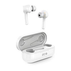 Casque sans fil avec microphone SPC ZION PRO TRUE 4613B Blanc