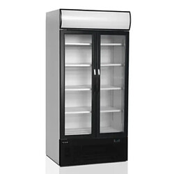 Armoire Réfrigérée Positive Professionnelle HADES POS 2 Portes Vitrées 524 Litres - IARP