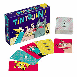 Avis TINTOUIN - Jeu de Cartes - Enfants et Famille - Jeu d?Observation et de rapidité - Dès 6 Ans - De 2 à 5 Joueurs