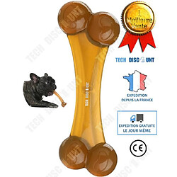 Tech Discount TD® os chien à macher durable gros chien taille l 17 cm jouet indestructible resistant solide grands animaux de compagnie pas cher 