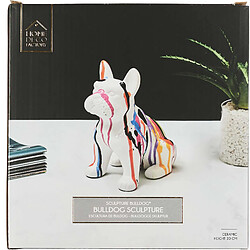 Acheter The Home Deco Factory Bouledogue en céramique assis 20 cm Multicolore.