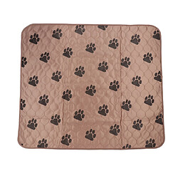 microfibre pour animaux de compagnie imperméable à l'eau mat mat animal couverture coussin pour chien chiot brun l Couverture de réchauffement imperméable pour chiens