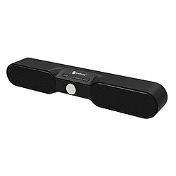 Wewoo Enceinte Bluetooth NR4017 Haut-parleur stéréo avec barre de son surround 10W microphone noir 