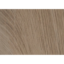 Mendler Table basse HWC-L89, table de salon, fer 43x120x64cm pierre agglomérée imitation marbre gris bois gris-brun