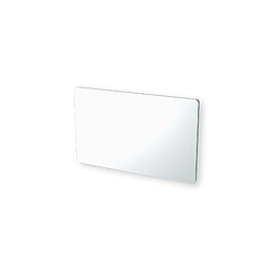 Carrera Radiateur Panneau rayonnant LCD Aluminium Blanc 1500W KLAAS En verre - Blanc - LCD