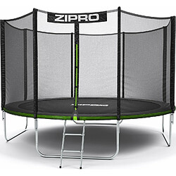 Trampoline rond Zipro Jump Pro 12FT 374cm avec filet de protection