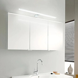 Avis Universal Armoire à miroir en acier inoxydable 16W Lampe à miroir LED Salle de bain Mur de toilette Peinture légère Lampe à miroir (lumière blanche chaude)