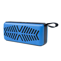 Yonis Enceinte Bluetooth Retro Portable Micro Intégré Mp3 3W Mini Enceinte Bluetooth Portable Rétro Son Puissant 3W Autonomie Longue Durée Bleu YONIS