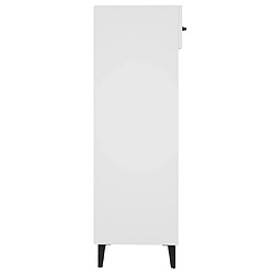 Acheter vidaXL Armoire à chaussures blanc 30x35x105 cm bois d'ingénierie