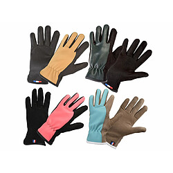 Gants de protection en cuir FRENCHIE Jardinage - Taille 7 - Rostaing 