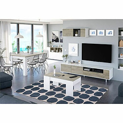 Loungitude Buffet JOHN 3 portes et 3 niches pas cher