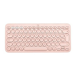 Clavier sans fil Bluetooth pour Mac Logitech K380 Rose 