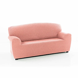 Housse de canapé Sofakover Romeo 180 - 220 cm 3 places - Rose clair 