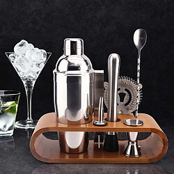 Cook Concept Coffret à cocktail avec socle en bambou.