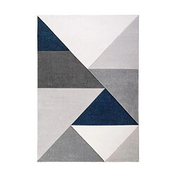 Modern Living Tapis 160x230 cm BLOCK bleu/gris