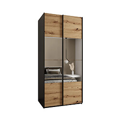 Abiks Meble Armoire à portes battantes Lux 4 245,5/120/64 2 portes