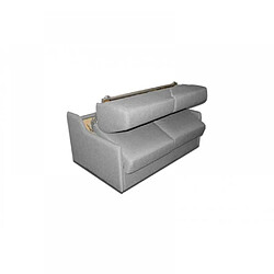 Acheter Inside 75 Canapé lit 2-3 places LUNA convertible EXPRESS 120cm tweed gris silex matelas 16 cm