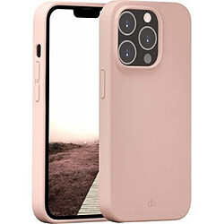 DBRAMANTE1928 Coque pour iPhone 14 Pro Compatible MagSafe Monaco Pink Sand Rose 