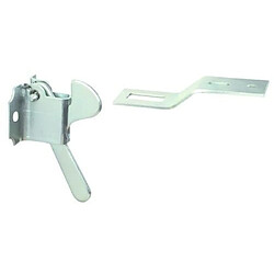 Loqueteau de placard dit cocotte ASSA ABLOY AUBE ANJOU (EX VACHETTE) 1525 Loqueteau de placard dit cocotte - en acier zingué - Longueur : 37 mm - Dimensions loqueteau : platine 40 x 27 mm,