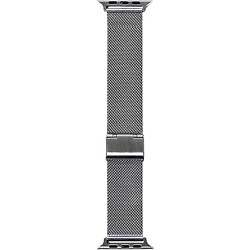 Bracelet Acier compatible avec Apple Watch 38-40mm Argent Bigben