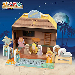 Avis Crèche de Noël Woomax 15 Pièces 24,5 x 20,5 x 24,5 cm (6 Unités)