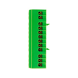 Avis Bornier de terre 12 modules Vert - Zenitech