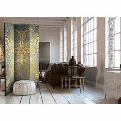 Paris Prix Paravent 3 Volets Golden Butterfly 135x172cm