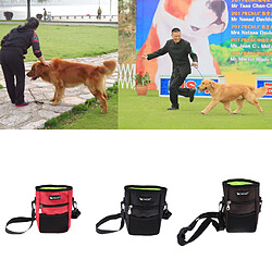 2pcs animal traiter sac obéissance chien formation taille poche alimentaire sac collation