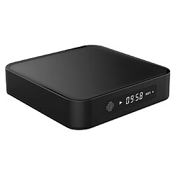 Tv Box Android UHD Quad Core 2.0 Ghz Affichage LED 4K Support Wifi SD Noir YONIS pas cher