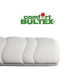 Inside 75 Canapé convertible express AMAZONE matelas 120cm comfort BULTEX® 12cm cuir vachette parme pas cher