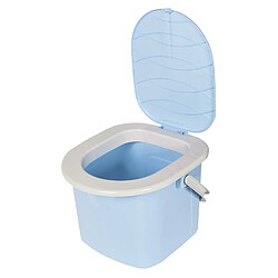 Toilette touristique camping portable pour les enfants bleu 15,5L BranQ