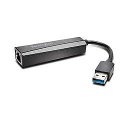 Kensington UA0000E Kensington Adaptateur Ethernet USB-A UA0000E — Noir