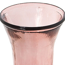 Vase de sol Alexandra House Living Rose Verre 24 x 24 x 90 cm