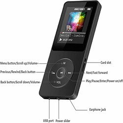 Bluetooth Mp3 Music Player Portable Mp4 Fm Radio Externe Ultra-Mince Étudiant Mp3 Enregistrement Stylo Blanc