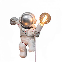 Universal Lampe de bureau astronaute moderne art deco resine lampe table chambre idee salon grenier deco espace homme bureau lampe led (applique murale strip) 