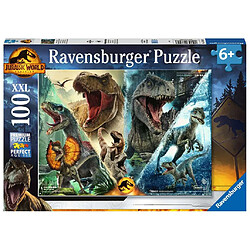 Ravensburger Puzzle 100 p XXL - Les especes de dinosaures Jurassic World 