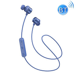 Wewoo Écouteur Bluetooth JR-D3S 4.2 double batterie sport casque oreillette bleu 