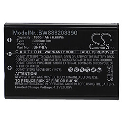 vhbw Batterie compatible avec EnGenius DuraFon UHF radio talkie-walkie (1800mAh, 3,7V, Li-ion) 