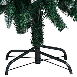 Acheter vidaXL Sapin de Noël avec pommes de pin et neige blanche 180 cm