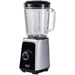 Adler blender électrique de 1,5L 1000W gris noir