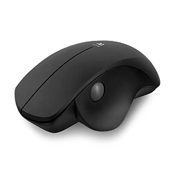 Ewent Ew3151 Souris optique sans fil ergonomique avec défilement du pouce Noir