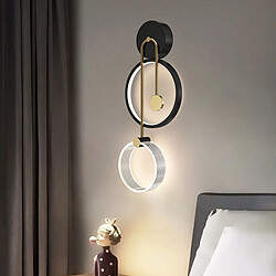 Acheter Universal Mur de salon simple lampe murale double cercle