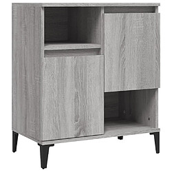 Acheter vidaXL Buffets 3 pcs sonoma gris 60x35x70 cm bois d'ingénierie