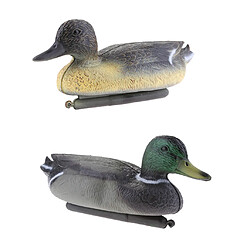 2 Pièces Leurre De Canard Colvert Flottant Leurre De Canard De Drake Pour La Pêche De Chasse Canard de feuillus