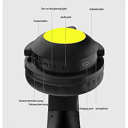 Avis Universal Casque de jeu oreille de chat son surround RGB LED LED réduction du bruit 5.0