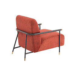 Acheter Fauteuil en velours rouge MONESI de Pascal Morabito