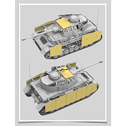 Rye Field Model Maquette Char Panzerkampfwagen Iv Ausf.h Sd.kfz.161/1 Early Production