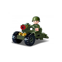 Briques Compatibles Lego - Construction - Armée - Le Soldat Et Son Quad - Sluban