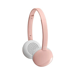 JVC HA-S22W-P-U Casque Audio Sans Fil Bluetooth Contrôle du Téléphone Android Plastique Rose